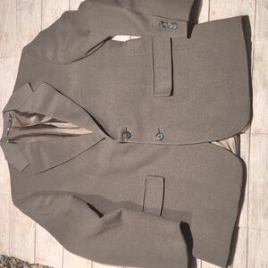 Polo  Ralph Lauren Men's Olive Green Camel Hair Blazer Size 40 Made In U.S.A.